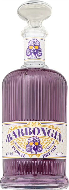 Barbongin Floral Dry Gin - distilled in Florence Tuscany